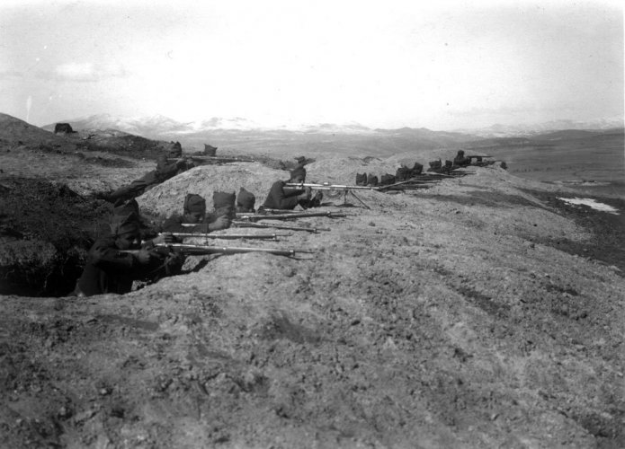 041θ. Σκηνή μάχης από τη Μικρασιατική Εκστρατεία